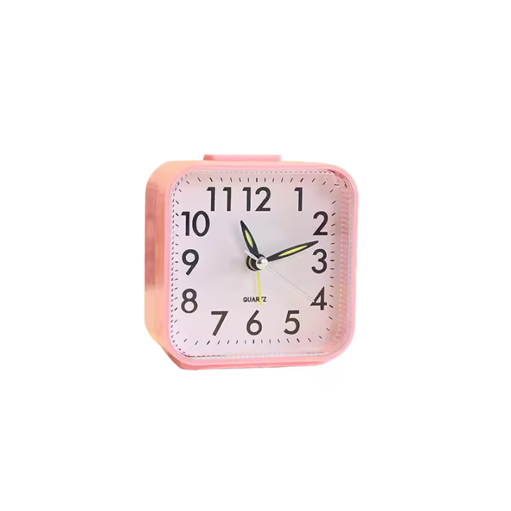 PORCHEDDU Reloj Despertador Analógico, Reloj Mesita de Noche with Luz Nocturna Función de Repetición, Silencioso Pilas Alarm Clock, Despertadores Muy Ruidoso Pequeño de Viajes, Reloj Sobremesa - 1