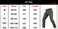 Pantalones De Hombre Para Invierno Impermeables Y Confortables Con Capucha Para Viajes Camping Senderismo Esquí Tácticos - details 1