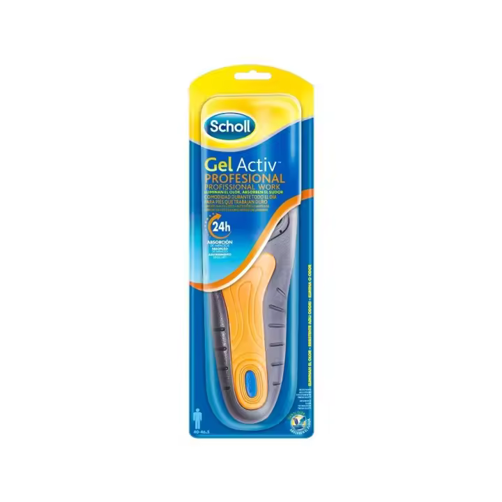 SCHOLL PLANTILLAS GEL ACTIV. PROF HOMBRE. TALLA 40-46,5 - 1
