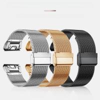 Correa de Ajuste para Garmin Fenix 7X 7 Pro Fenix 6X 6 5X 5Plus Táctix 7 Forerunner 965 955 Enduro Inoxidable Arce Banda 26mm, 22, 20 - details 3