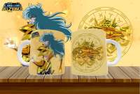STAMINA Tazas de los Caballeros del Zodiaco Dibujos de los Años 80 | Elige Tu Signo del Zodiaco y Revive aquellos Momentos - details 0