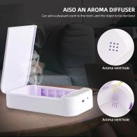 Estuche De Aromaterapia Con Estéril UV Y Cargador Inalámbrico 9W Multifuncional Máquina AntiBacteriana Para Desinfección - details 2