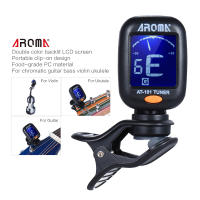 Aroma AT-101 Mini Afinador Digital Con Clip Plegable Y Rotativo De Alta Sensibilidad Para Guitarra Bajo Violín Ukulele Afinador Portátil - details 6