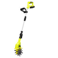 Cultivador eléctrico inalámbrico de 10 pulgadas, cultivador de jardín con batería de 2Ah y cargador rápido, 20V para batería Makita, Cultivador eléctrico sin cuerda - details 0