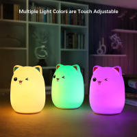 Lámpara De Noche LED De Conejo Recargable Luz Suave De Silicona Para Decoración Del Hogar Dormitorio Y Sala De Estar Adecuada Para Niños - details 3