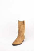 Paloma Wang Botas cowboy mujer combinadas con tacón bajo - details 18