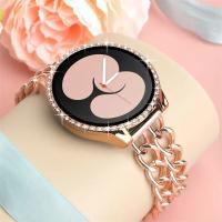 Correas De Reloj De Lujo Para Xiaomi Redmi Watch 5 Active/Lite/Xiaomi Watch S4 Compatible Con Samsung Galaxy Watch 7 6 5 4 Clásico 20mm 22mm Material De Acero Inoxidable Unisex - details 1