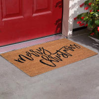 Alfombra Pequeña Para Habitación Y Exterior Diseño Navideño Color Marrón Decorativa Matriz De Bem-vindo Tapete De Acrílico 100% Para Sala De Estar - details 9