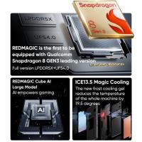 RedMagic 9S Pro 5G Teléfono Móvil Snapdragon 8 Gen 3 LEADING VERSION, LPDDR5X+UFS 4.0, 6.8"AMOLED 16G+512G 80W 520Hz Disparadores de hombro 6500mAh 120Hz 50MP Gaming Smartphone (Cyclone) Versión Global ENVÍO DESDE ESPAÑA - details 9