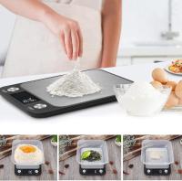 Báscula De Cocina 15Kg/1g Electrónica Digital Con Diseño De Acero Inoxidable Para Medir Alimentos Y Pasteles Escala Inteligente Para Café - details 2