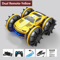 Coche RC 2 En 1 Con Tanque De Agua 2.4G Control Remoto Impermeable Vehículo Acuático 4WD Juguete Educativo Para Niños Y Niñas - details 10