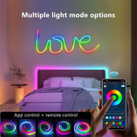 Luz De Neón RGBIC De 10M/32.6ft Con Control Remoto De 44 Botones Y Silicón Para Decoración De Hogar Y Dormitorio Luz LED Cambiante - details 15
