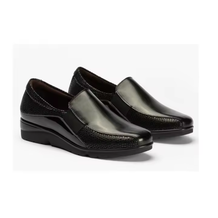 Mocasín piel Pitillos 1602 negro - 1