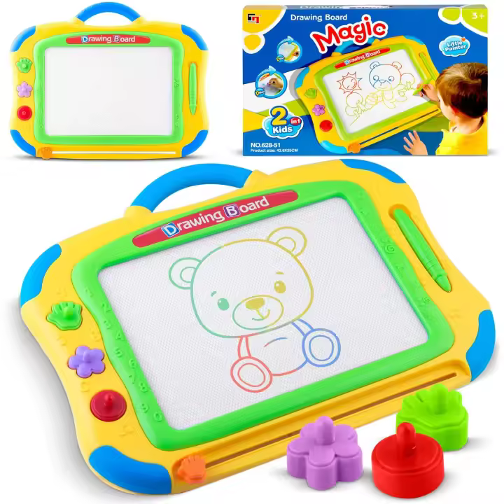 Tablero de dibujo Ricokids - Amarillo - 1