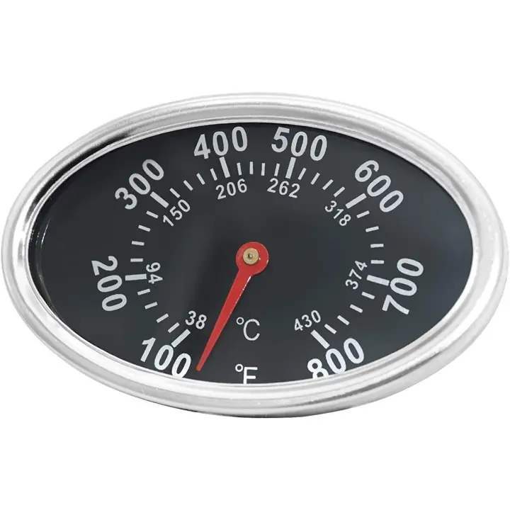 Termómetro de horno de 7,4 cm, termómetro de acero inoxidable para repuestos - 1
