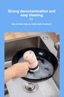 Nueva Cepillo De Limpieza Eléctrico Multifuncional Portátil Para Baño Y Cocina Herramientas De Limpieza Con Cinco Enlaces - details 7