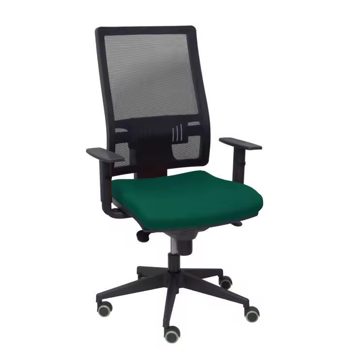 Silla de Oficina Ergonómica Piqueras Y Crespo con Brazos y Soporte Lumbar Regulables - 1
