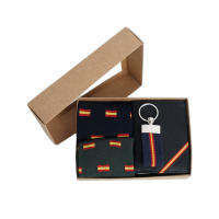 Pack Regalo Día del Padre - España - 2 pares de Calcetines + Cartera + Llavero - Colores Surtidos - details 5