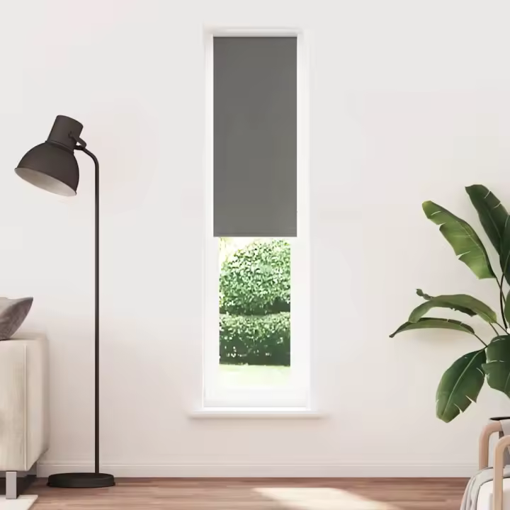 Estor Enrollable Opaco gris 45x210 cm Tela Ancho 40,7 cm - 1