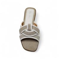 Calzados soraia✨ Sandalias Planas de Mujer con Tiras Trenzadas – Mules Elegantes de Punta Cuadrada – Zapatos Abiertos de Verano para Uso Diario, Playa, Fiesta o Estilo Casual ✨ Elegante Bohemio Casa - details 17