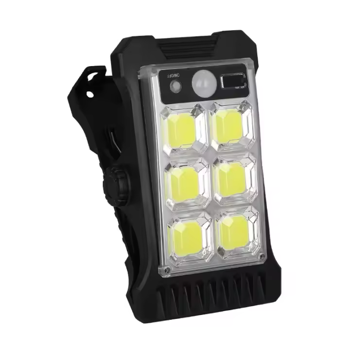 Luz Solar LED De Sensor De Movimiento Impermeable Con 3 Modos Para Jardín Y Patio Luz Exterior Para Camping Instalación Self-Contained Certificación CCC Ce ROHS Material ABS Fuente De Energía Solar - 1