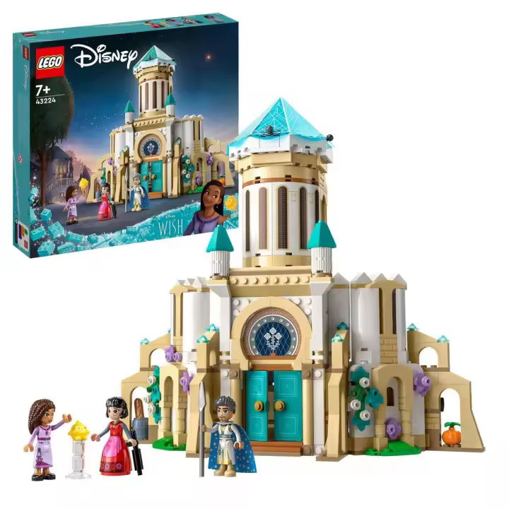 LEGO 43224 Disney Castillo del Rey Magnifico Set de juguetes de construcción (613 piezas) - 1