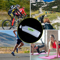 Botella De Agua Para Correr 400ml Portátil Para Fitness Y Senderismo Con Cubierta Antipolvo Maratón Deporte Al Aire Libre - details 5