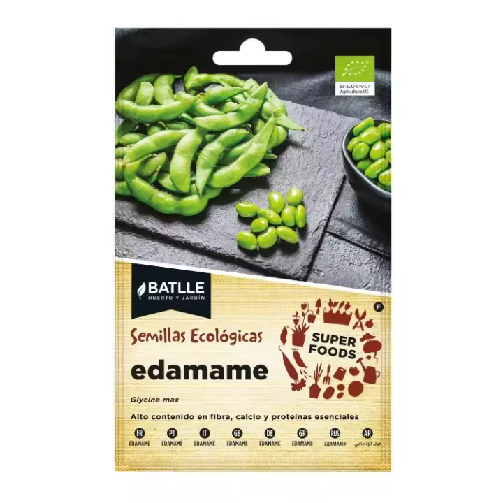 Batlle Edamame Super Foods ECO Vainas de Soja Inmadura - 1