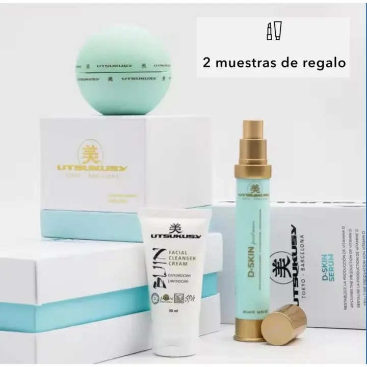 NEW! UTSUKUSY - D·SKIN TRATAMIENTO ANTI-EDAD DE REPARACIÓN PROFUNDA BY NATURELLE. Restablece la producción de vitamina D y lumisterol (la reserva de vitamina D), incluso bloqueando la luz UV con SPF 50.  Mejora el tono y la textura de la piel. - 1