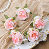 10/20/50Pcs Cabezas De Rosas Artificiales 4CM Flores Falsas Para Decoración De Hogar Boda DIY Guirnalda Regalo Accesorios - details 10