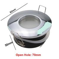 Iluminación De Techo 7W Baño GU5.3 Redondo GU10 MR16 Foco De Iluminación Reclinado Impermeable IP65 LED Downlight - details 14