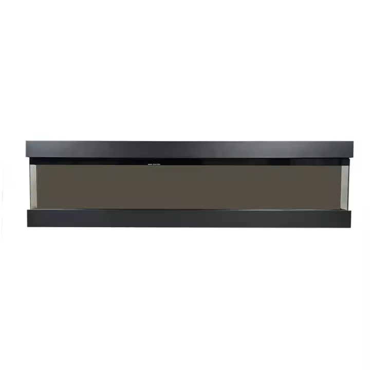 TempoStyle-VELAR Chimenea Eléctrica | Chimenea de comparación incorporada | 750W/1500W Estuva ventilada con Bajo consumo, con Mando a Distancia, temporizador, decoración de Troncos y Cristales (Negro,) 182cm) - 1