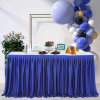 Decoración De Fiesta En Encaje Satinado Para Mesa Cumpleaños Boda Conferencia Enrollable De 15 Metros Sin Químicos Peligrosos - details 8
