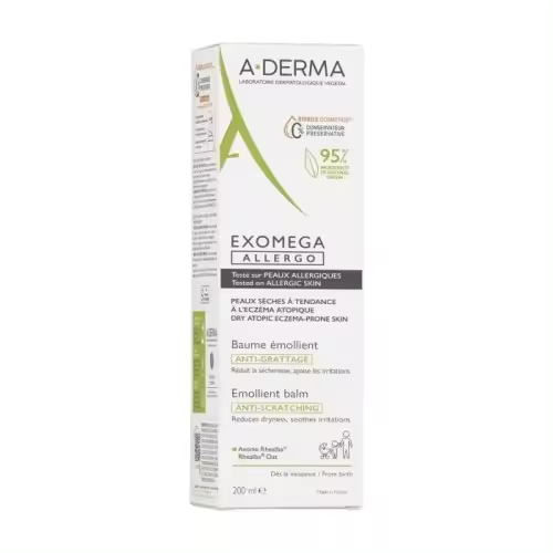 Aderma Exomega Allergo Bálsamo Emoliente 200 ml - 1