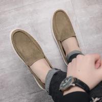 Zapatos Casuales Para Hombre Ligeros Y Transpirables Zapatillas De Caminar Antideslizantes Para Conducir Comodidad En Corduroy EVA Caña De Madera Material De Suela De Goma - details 14
