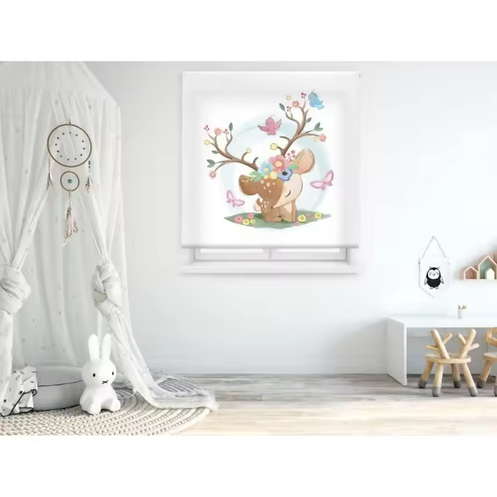 HAPPYSTOR  Estor Enrollable Traslúcido Estampado Digital Infantil HSCI28019 - 1