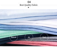 Camisa Oxford Para Hombre De Manga Larga Casual Rayada Gris Verde Azul Náutico Negocios Slim Botones Moda Tendencias - details 7