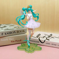 Figura De Anime Hatsune Miku Bellas Mujeres Modelo Decoración Para El Hogar Regalos Para Niñas Caso Ornamentales Accesorios De Figuras De Acción Unisex - details 2