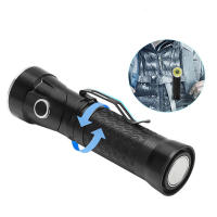 Linterna T6+COB LED Potente 4 Modos 90° Plegable Luz De Trabajo Linterna Táctica Con Cola Magnética Para Camping - details 12
