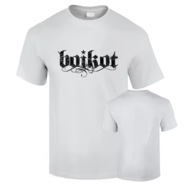 Camiseta Premium Boikot Grupo Rock Punk Ska Musica 190grs blanca o negra 100% algodon Unisex - 1