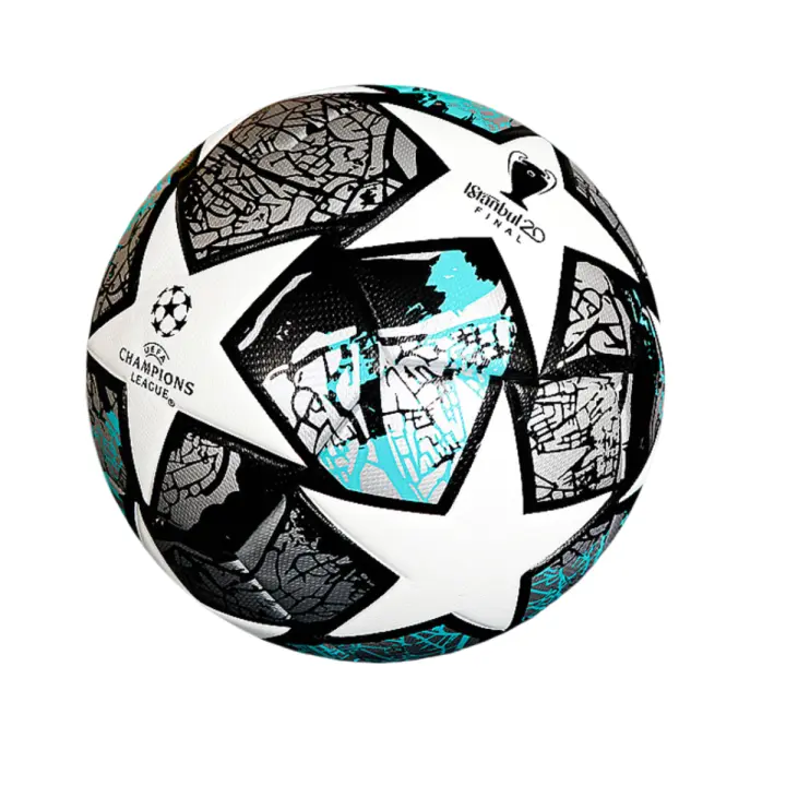 Balón de fútbol de alta gama - Tecnología termoadhesiva sin costuras, cubierta de PU premium, tamaño 5 - 1