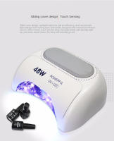 Secador De Uñas Profesional IBelieve Con Lámpara UV+LED Doble Chip 48W Secado Rápido Timer Varnish Solidify Manicure Luz - details 4