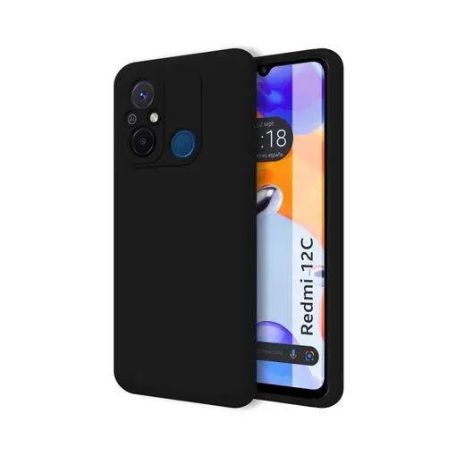 Carcasa silicona compatible Xiaomi Redmi 12c, flexible, ultra resistente, compatible 11A, Poco C55 - 1