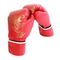 Guantes De Boxeo Para Adultos Y Niños De PU Transpirable Entrenamiento De Kickboxing Y Lucha Deportiva Para El Hogar - details 23