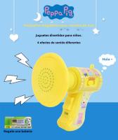 Peppa Pig Altavoz Manillar Infantil Con Cambio De Voz Divertido Amplificador Temático De Fiesta Juguete Educativo Para Niños Instrumentos Musicales Regalos - details 0