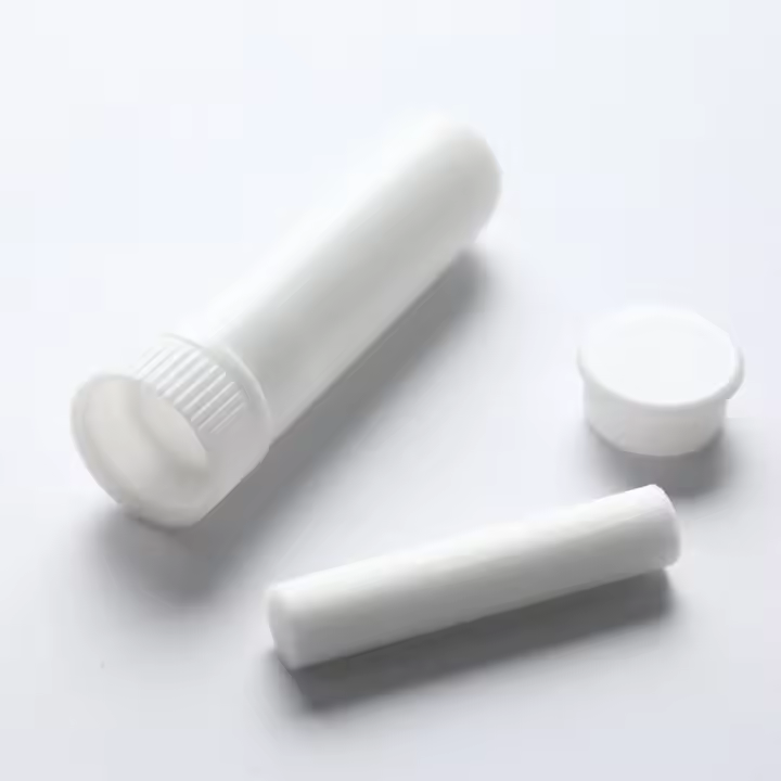 10Pcs De Inhaladores De Aceite Esencial Para Aromaterapia Blancos Tubos Vacíos Para Nasal Uso General Originales De China - 1