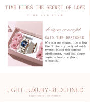 Reloj De Pulsera De Cuarzo BINBOND Para Mujer Oro Marca Top Lujo Correa De Acero Inoxidable Fecha Día Reloj Hombre Resistente Al Agua - details 1