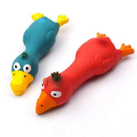 Juguetes Para Masticar De Goma No Tóxica Para Perros Pequeños Y Medianos Juguetes Interactivos Para Cachorros Con Squeaky De Pollo 6.6" Longitud Adecuado Para Tiny Tots - details 2