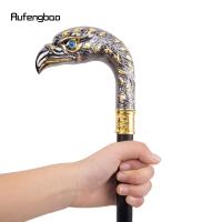 Bastón De Moda Con Cabeza De Águila Dorada Y Negra Elegante Y Decorativo Para Caballeros Cosplay 92cm Con Punta De Goma - details 7