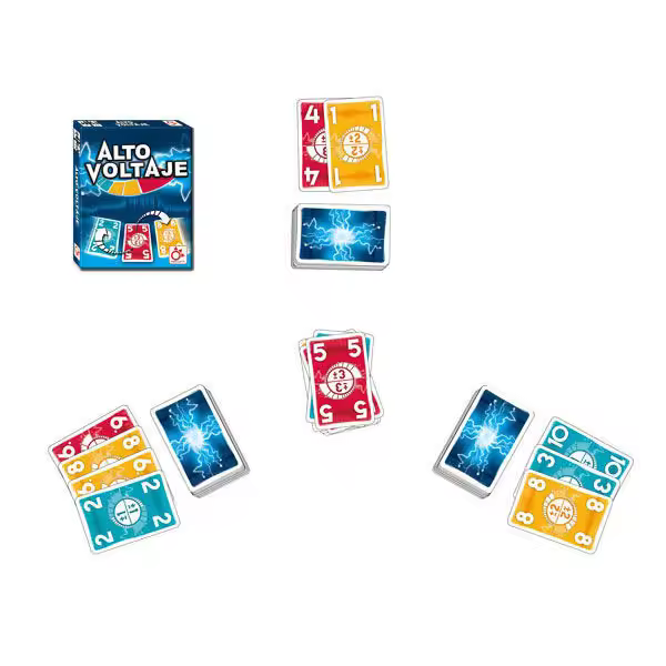 Alto Voltaje: Juego de Calculo mental para niños a partir de 8 años. (2 a 4 jugadores) - 1
